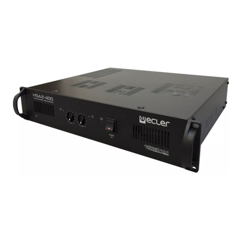 Ecler HSA2-400 User manual