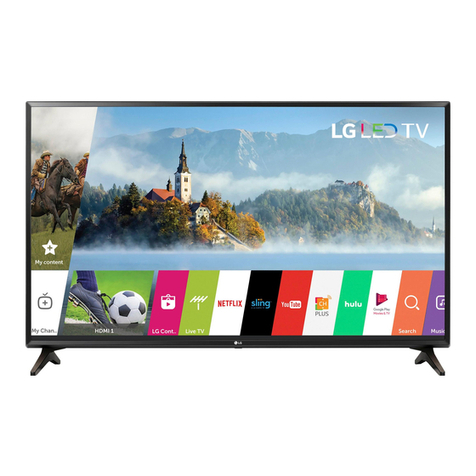 LG 43LJ550M Quick start guide