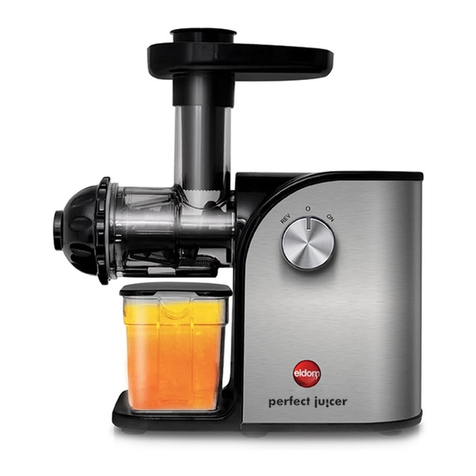 Eldom Perfect Juicer PJ200 Operating	 instruction