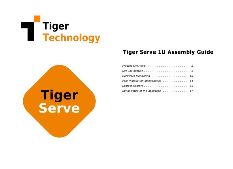 Tiger Technology Serve 1U Assembly guide