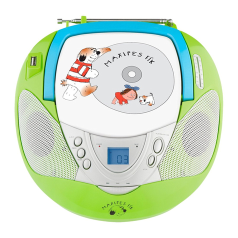 Gogen MAXIRADIO User manual