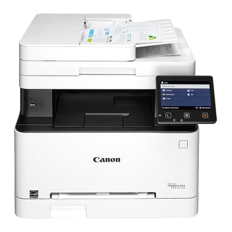 Canon Color imageCLASS MF644Cdw Getting started