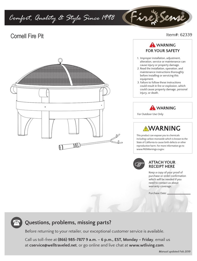 Firesense Cornell User manual