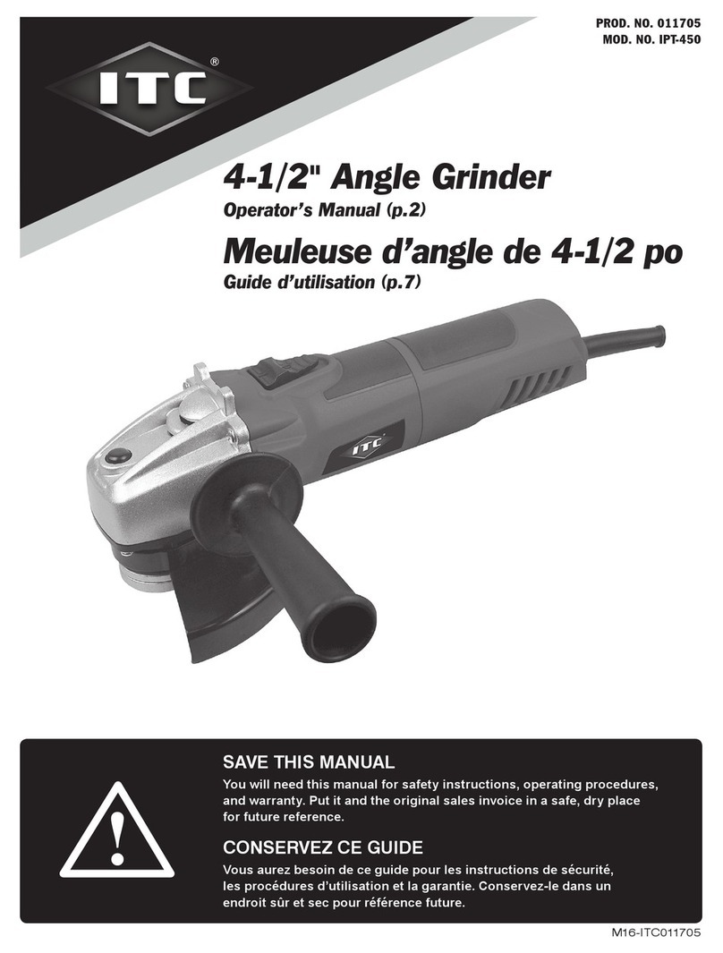 ITC IPT-450 Operator's manual