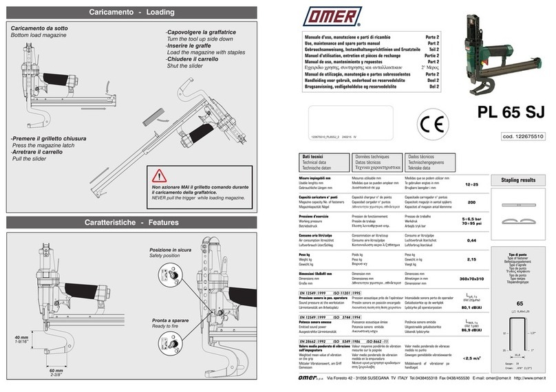 Omer PL 65 SJ Guide