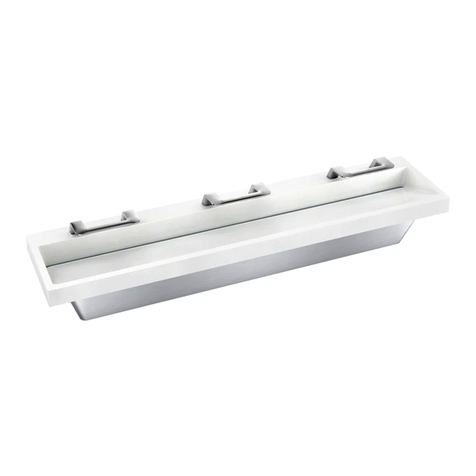Bradley Verge WashBar LVQ Series User manual