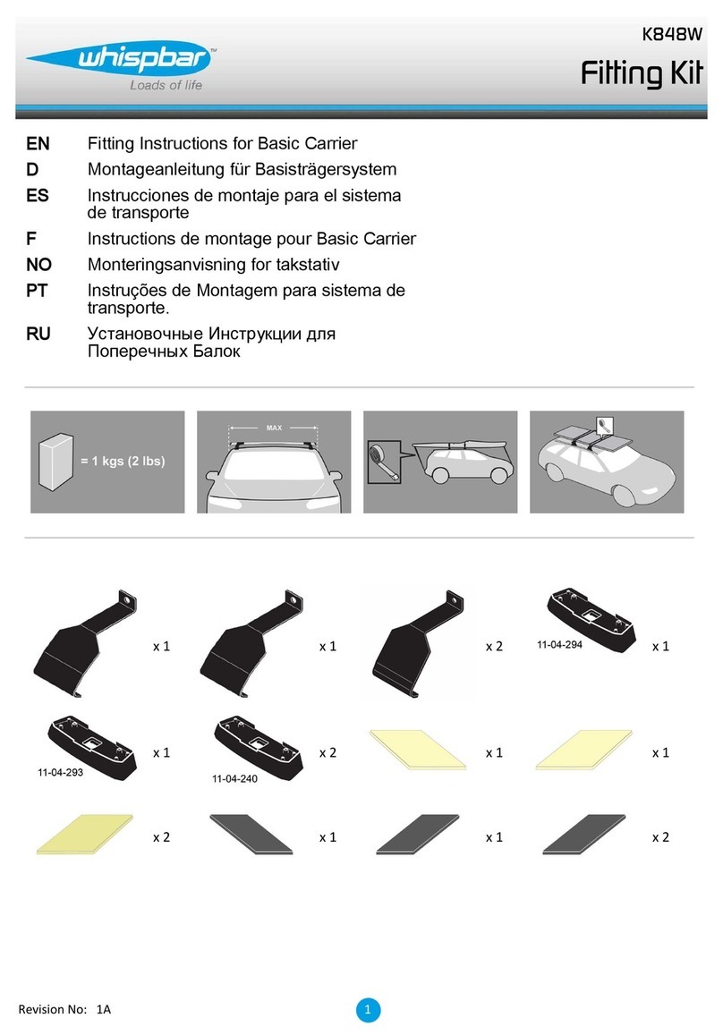 Whispbar K848W User manual