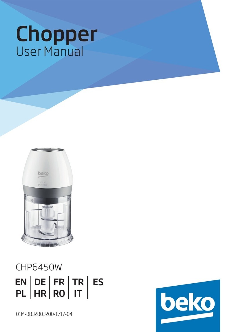 Beko CHP6450W user manual