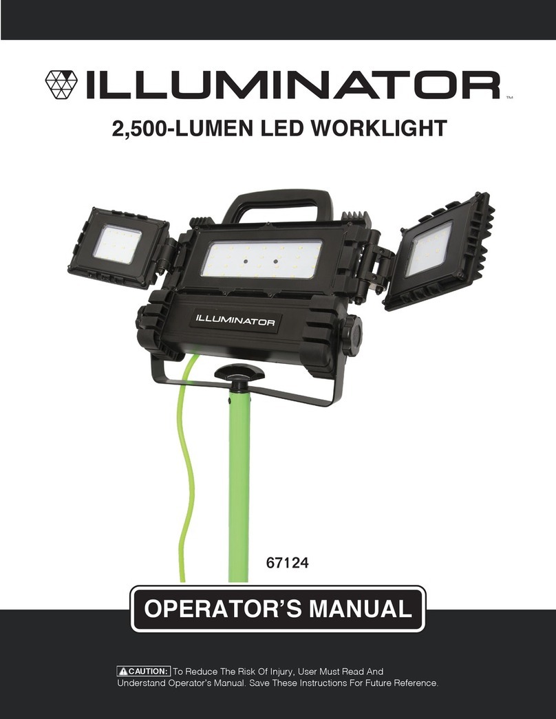 Illuminator 67124 User manual