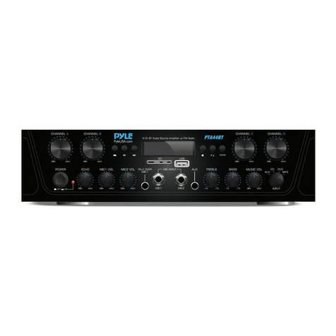 Pyle PTA44BT User manual