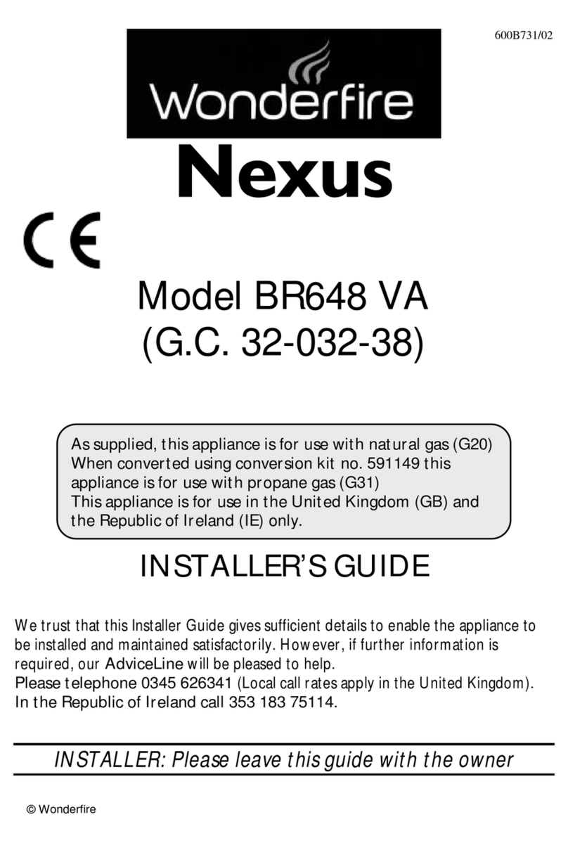 Wonderfire nexus BR648 VA Assembly instructions Wonderfire nexus BR648 VA Assembly instructions