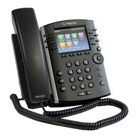 Polycom VVX 4 Series User manual Polycom VVX 4 Series User manual