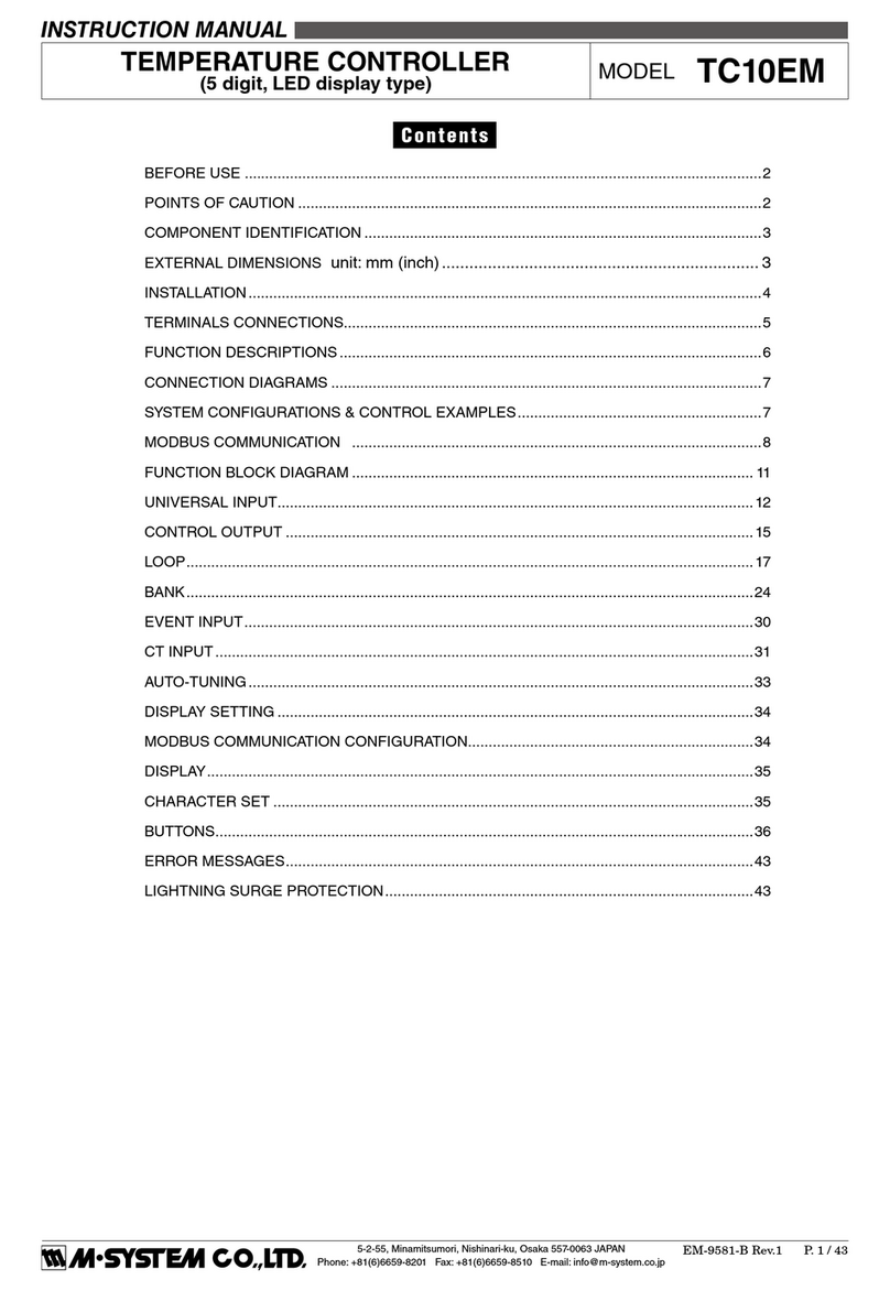 M-system TC10EM User manual