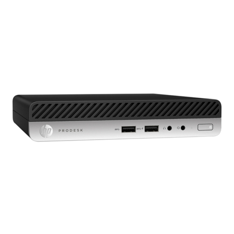 HP ProDesk 400 G4 Disassembly instructions
