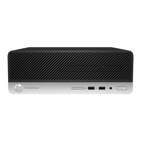 HP ProDesk 400 G4 Installation instructions