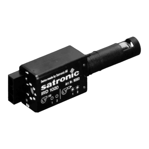 Honeywell Satronic IRD 1020 User manual