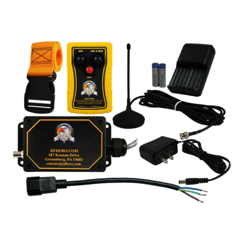 RFHERO Yellowjacket Pro System Set up and operation guide