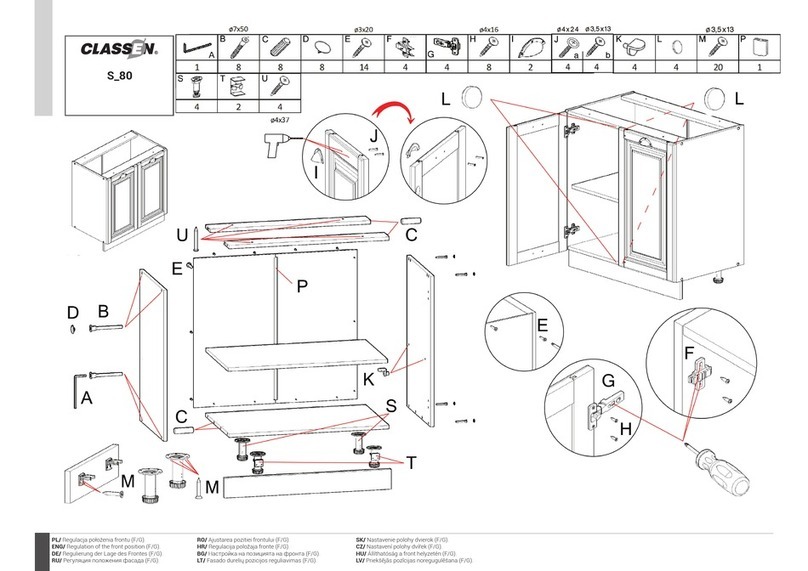 Classen S_80 Instruction manual