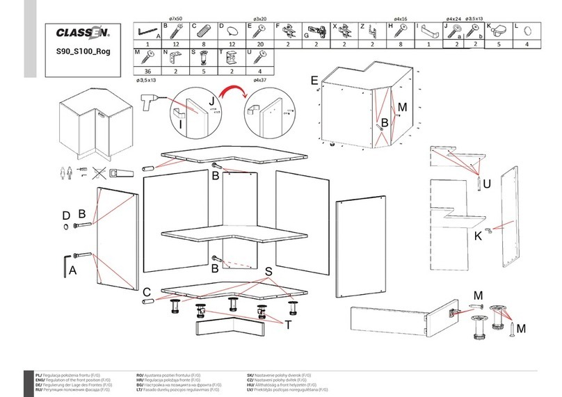Classen S90Rog Instruction manual