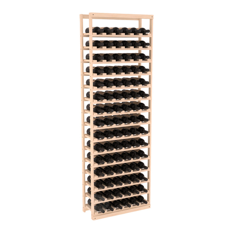 Wine racks America Baker Style Kit User manual Wine racks America Baker Style Kit User manual