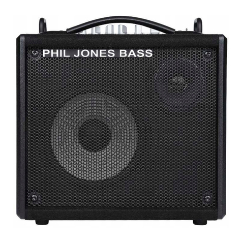 Phil Jones Bass MICRO 7 owner's manual