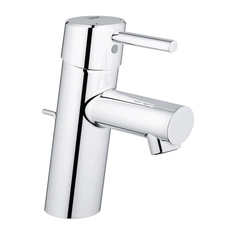 Grohe Concetto 32202 quick start guide