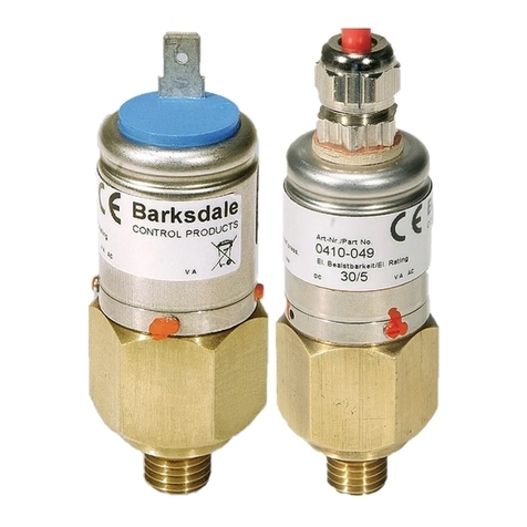 Barksdale KD1 Series operating instructions Barksdale KD1 Series operating instructions