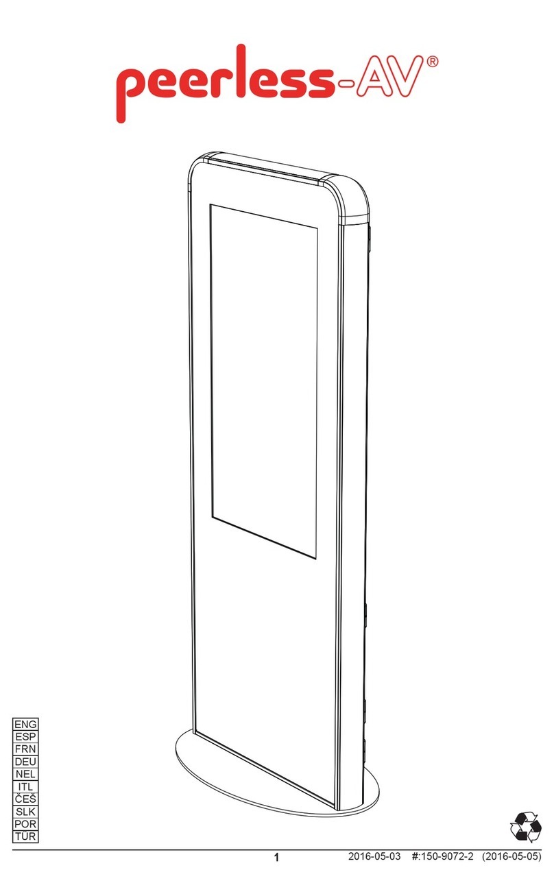 peerless-AV KIPC540-EUK user guide