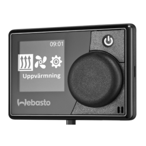 Webasto SmartControl operating instructions