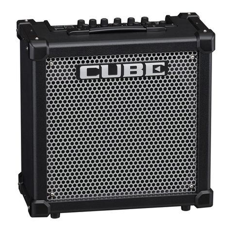 Roland CUBE-40GX Setup guide