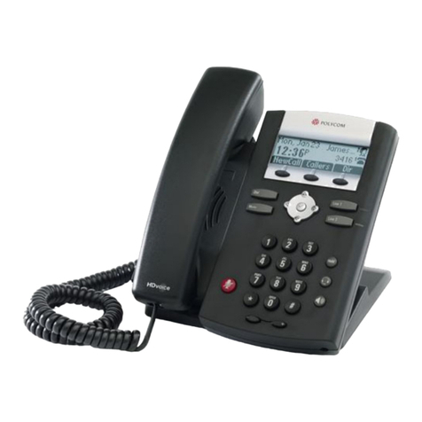 Polycom Soundpoint 335 User manual