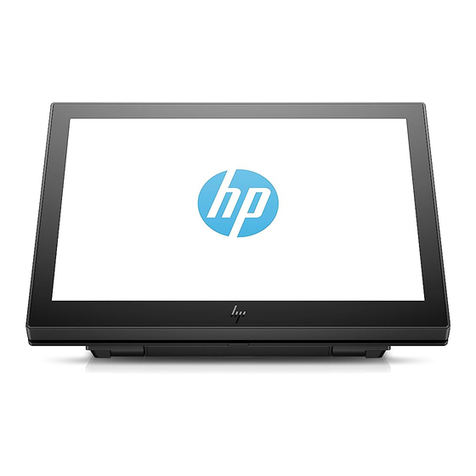 HP ElitePOS 10T Installation instructions