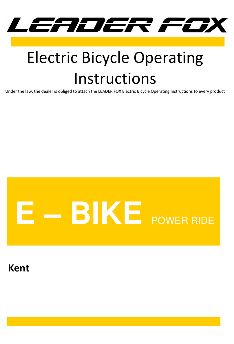 Leader Fox Kent User manual
