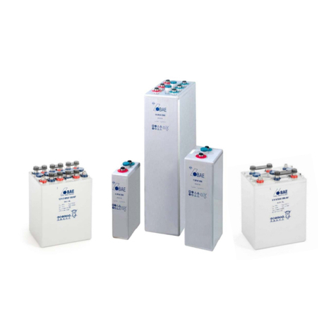 BAE OPzV Series User manual