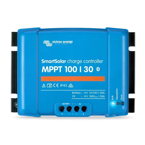 Victron energy BlueSolar MPPT 100/30 User manual Victron energy BlueSolar MPPT 100/30 User manual