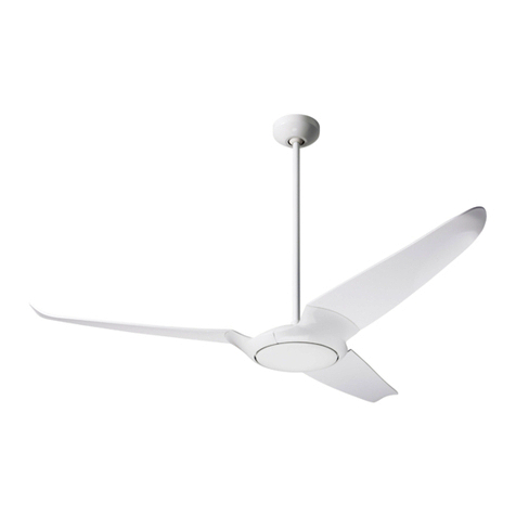 Modern Fan Co IC/Air3 DC Series Installation instructions and owner's manual Modern Fan Co IC/Air3 DC Series Installation instructions and owner's manual