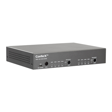 AVPro Edge ConferX AC-CX42-AUHD user manual
