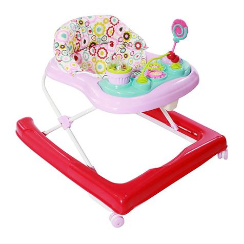 Red Kite Baby Go Round Twirl Instruction leaflet