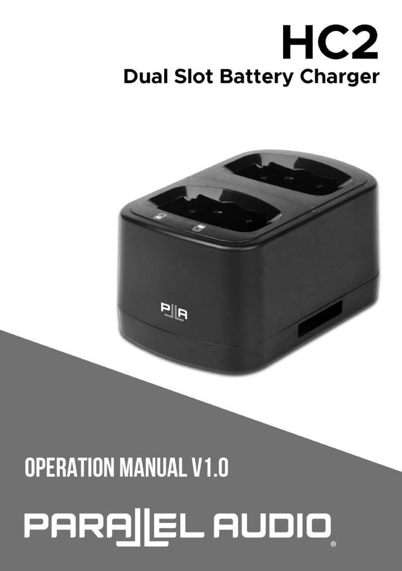 Parallel Audio HC2 Operation manual