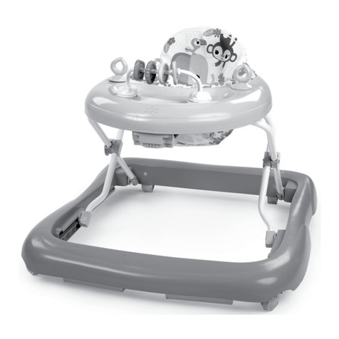 Bright Starts Jungle Jubilee Walker 11735 manual