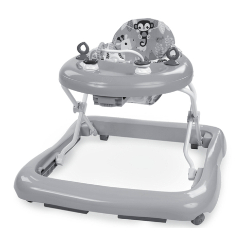 Bright Starts Giggling Safari Walker 10924 manual
