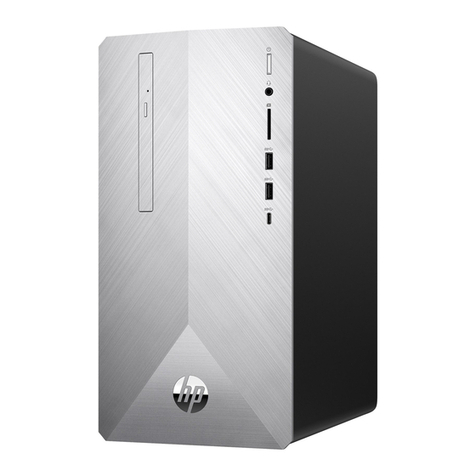 HP Pavilion 595 Installation instructions