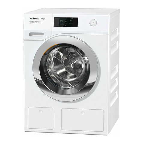 Miele WCR 890 WPS User manual
