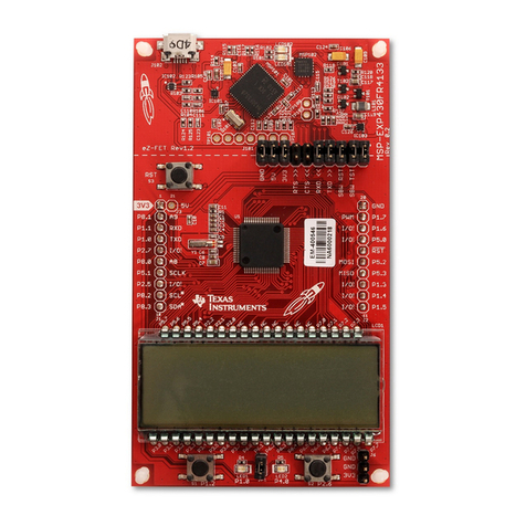 Texas Instruments LaunchPad MSP430FR4133 User manual