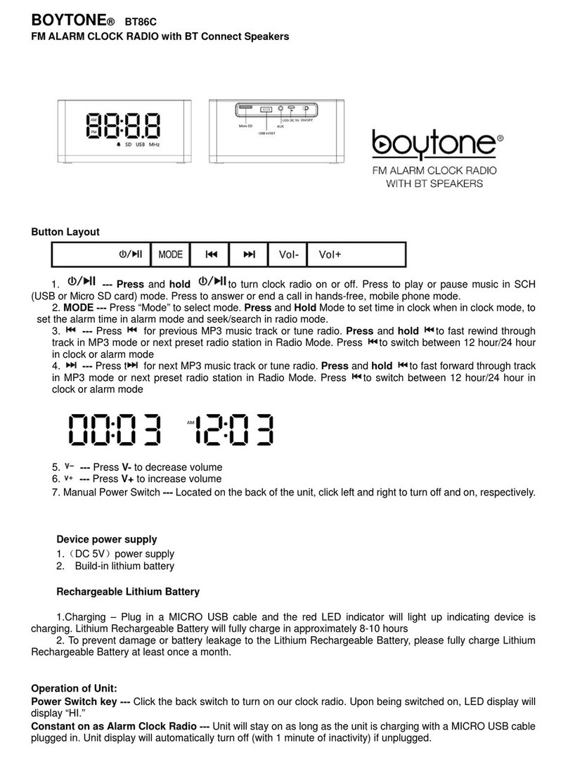 boytone BT86C manual
