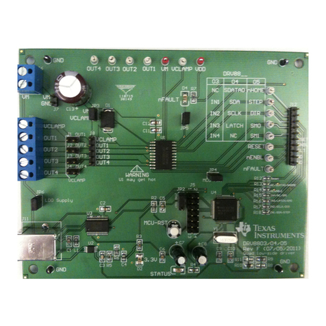 Texas Instruments DRV8803 User manual Texas Instruments DRV8803 User manual