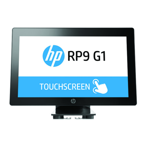 HP RP9 G1 9018 Installation instructions