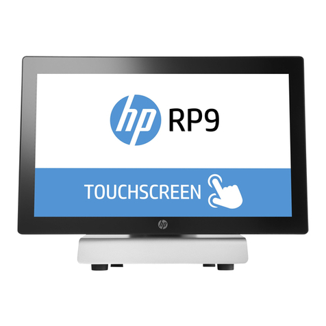HP RP9 G1 9118 Installation instructions