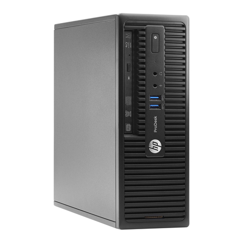 HP ProDesk 400 G2.5 Installation instructions