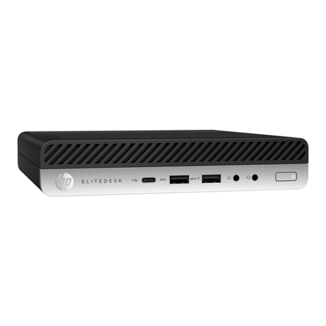 HP EliteDesk 800 G3 Installation instructions